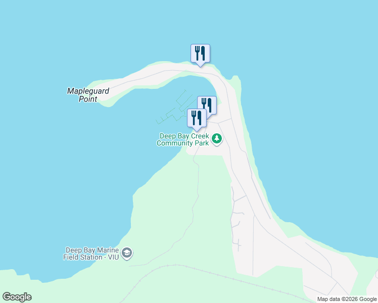 map of restaurants, bars, coffee shops, grocery stores, and more near 200 Crome Point Road in Nanaimo