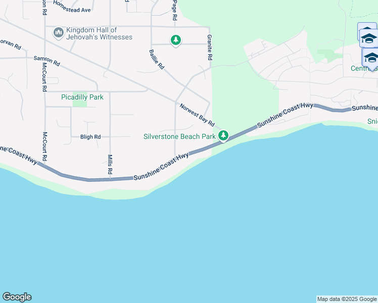 map of restaurants, bars, coffee shops, grocery stores, and more near 6180 Sunshine Coast Highway in Sechelt