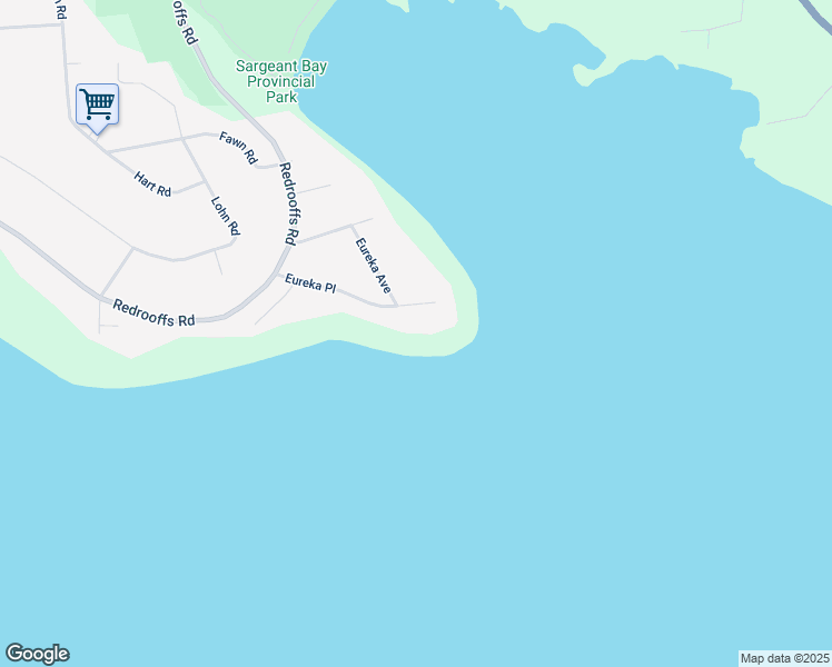 map of restaurants, bars, coffee shops, grocery stores, and more near 7555 Eureka Place in Halfmoon Bay