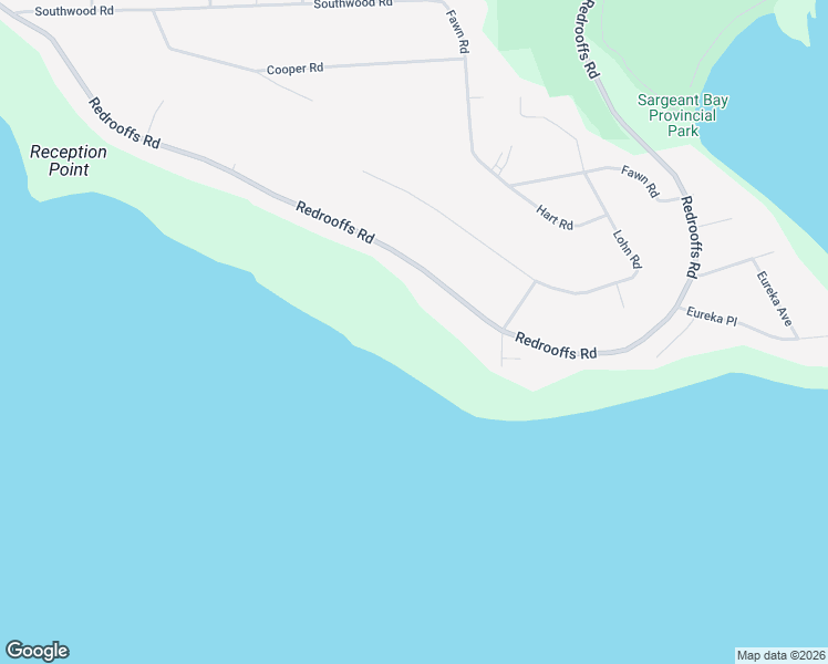 map of restaurants, bars, coffee shops, grocery stores, and more near 7883 Redrooffs Road in Halfmoon Bay