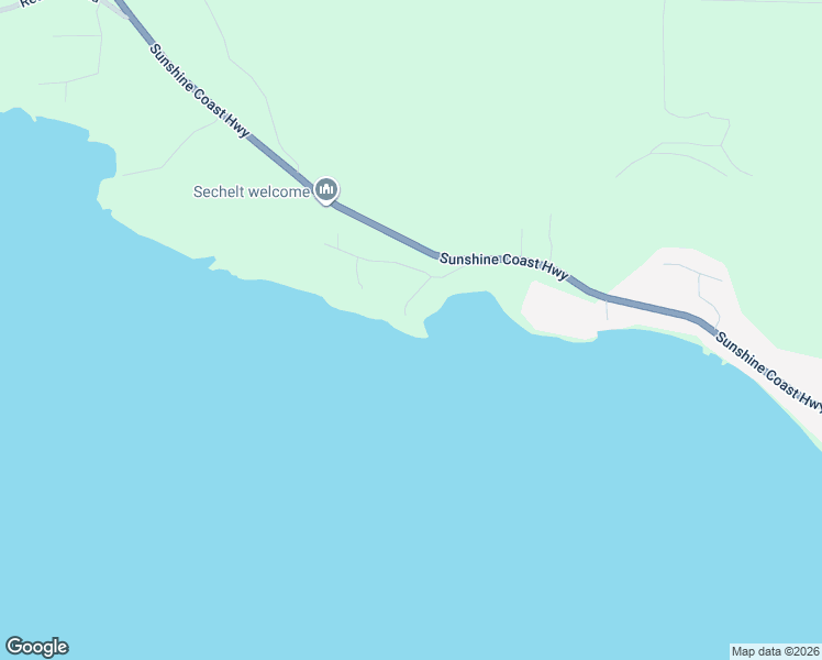 map of restaurants, bars, coffee shops, grocery stores, and more near 5482 Hill Road in Sechelt