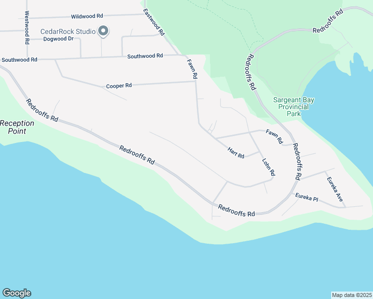 map of restaurants, bars, coffee shops, grocery stores, and more near 7930 Lohn Road in Halfmoon Bay