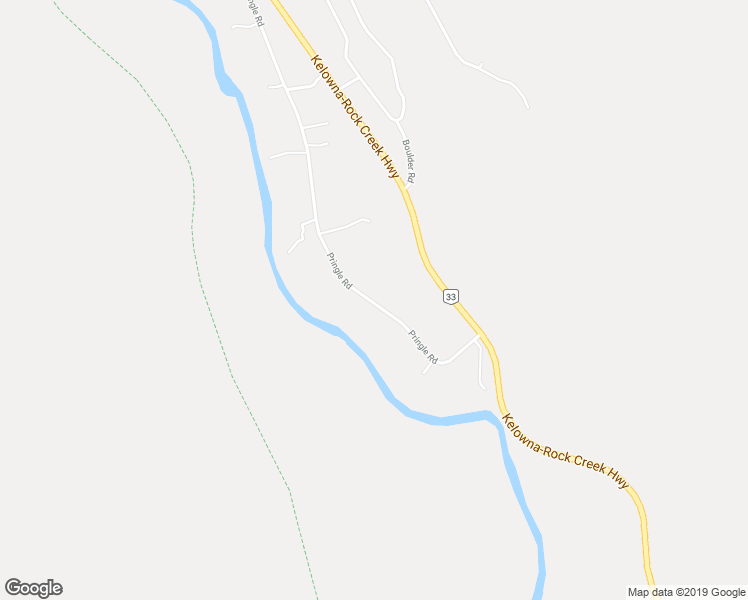 map of restaurants, bars, coffee shops, grocery stores, and more near 59 Pringle Road in Beaverdell