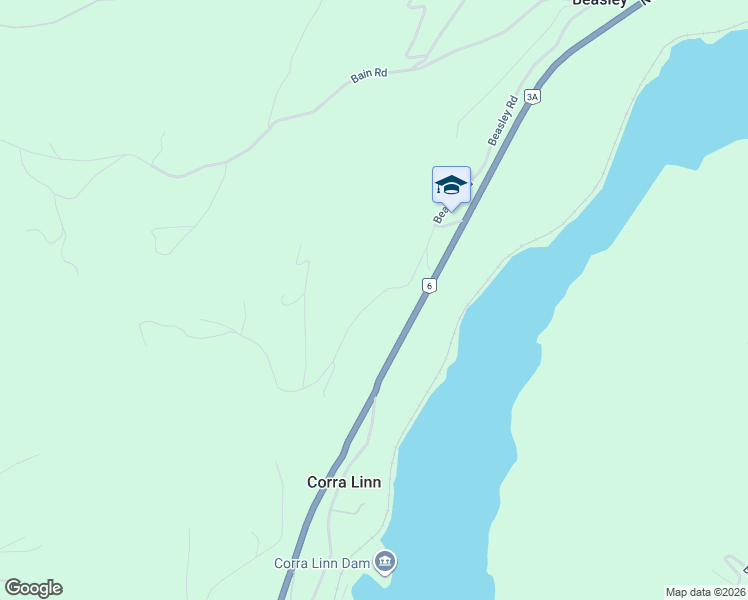 map of restaurants, bars, coffee shops, grocery stores, and more near Beasley West Road in Beasley