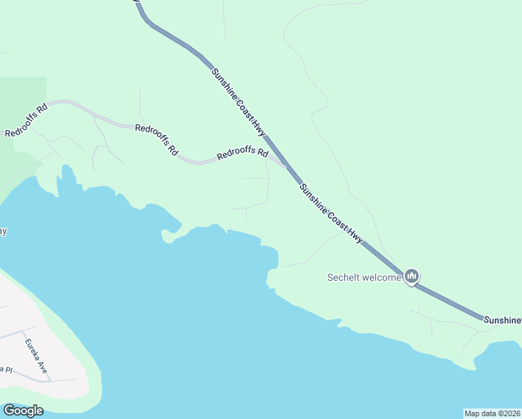 map of restaurants, bars, coffee shops, grocery stores, and more near 7287 Belle Road in Sechelt