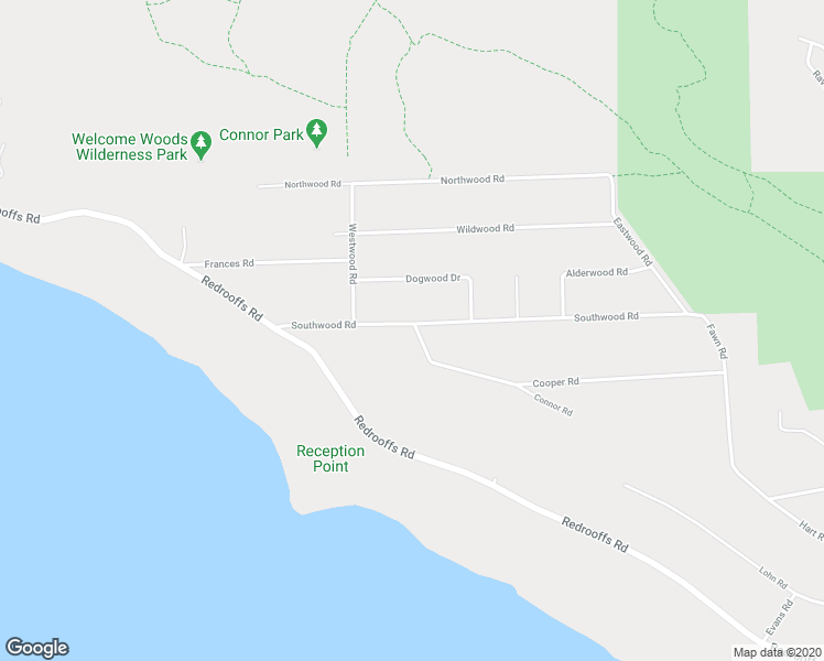 map of restaurants, bars, coffee shops, grocery stores, and more near 8057 Cooper Road in Halfmoon Bay