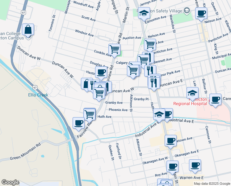 1400 Abel Street Penticton Bc Walk Score