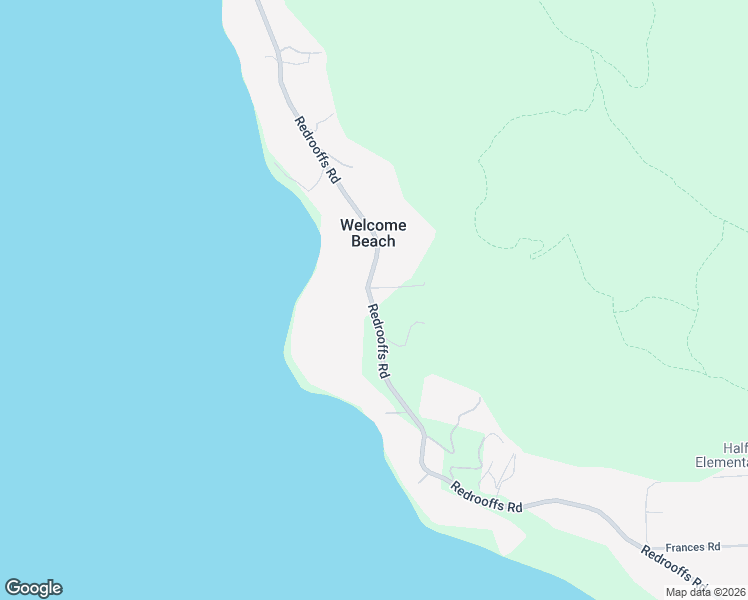 map of restaurants, bars, coffee shops, grocery stores, and more near 8428 Redrooffs Road in Halfmoon Bay