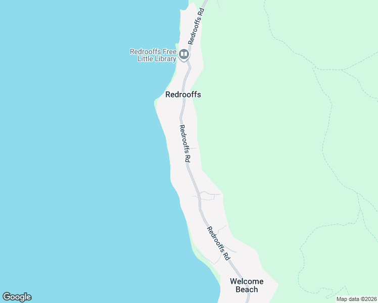 map of restaurants, bars, coffee shops, grocery stores, and more near 8626 Redrooffs Road in Halfmoon Bay