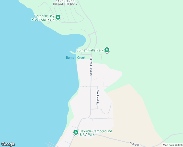 map of restaurants, bars, coffee shops, grocery stores, and more near 6238 Sechelt Inlet Road in Sechelt