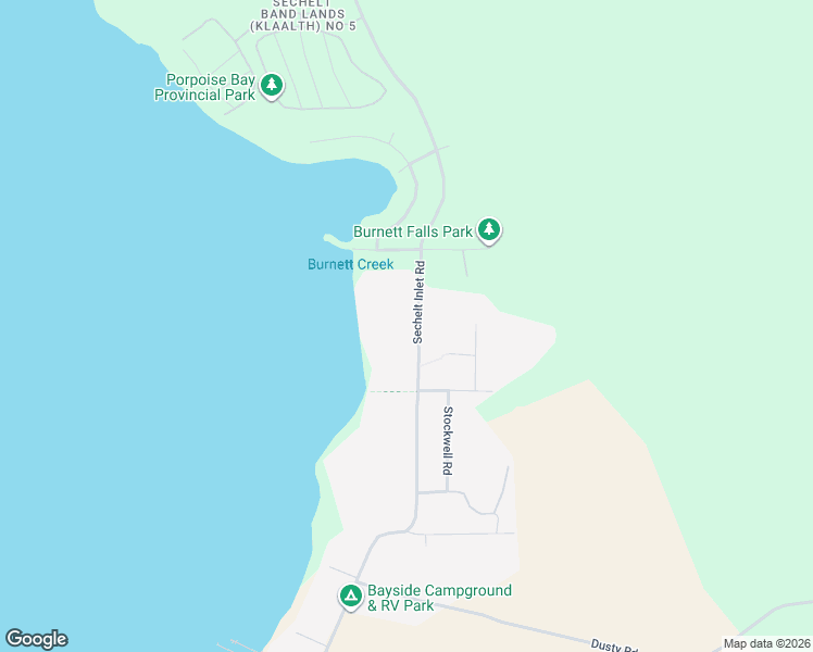 map of restaurants, bars, coffee shops, grocery stores, and more near 6239 Sechelt Inlet Road in Sechelt
