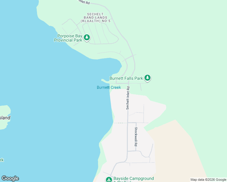 map of restaurants, bars, coffee shops, grocery stores, and more near 6267 Sechelt Inlet Road in Sechelt