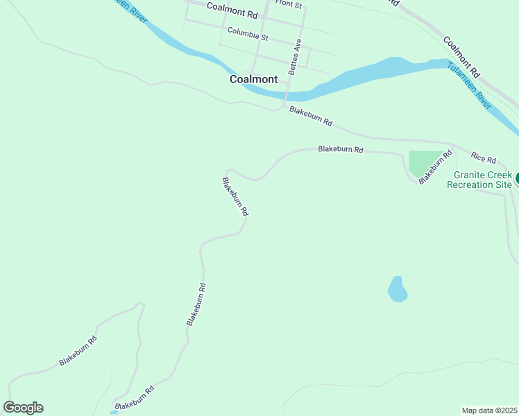 map of restaurants, bars, coffee shops, grocery stores, and more near Blakeburn Road in Coalmont