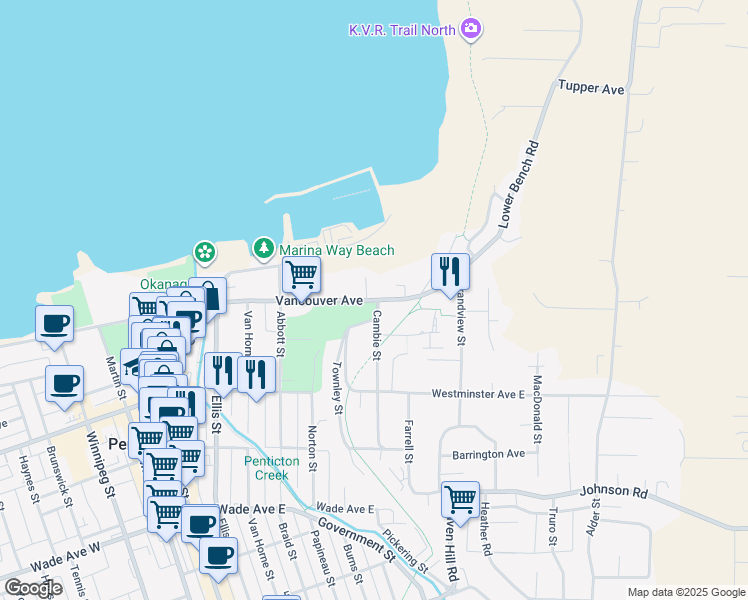 587 Vancouver Avenue, Penticton BC Walk Score