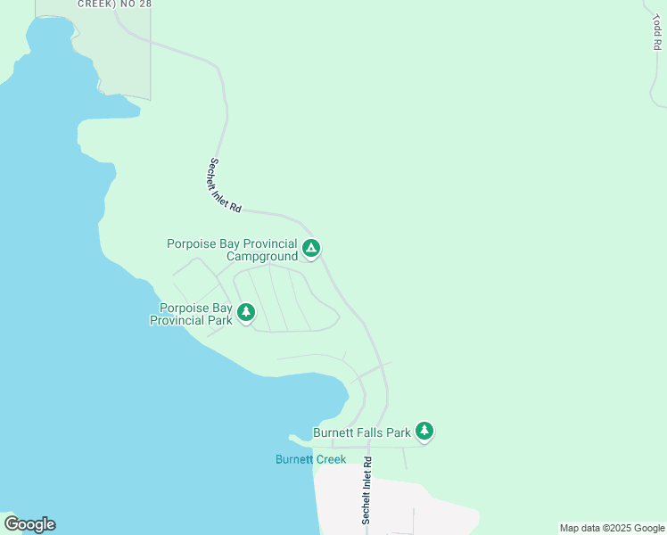map of restaurants, bars, coffee shops, grocery stores, and more near 6451 Sechelt Inlet Road in Sechelt