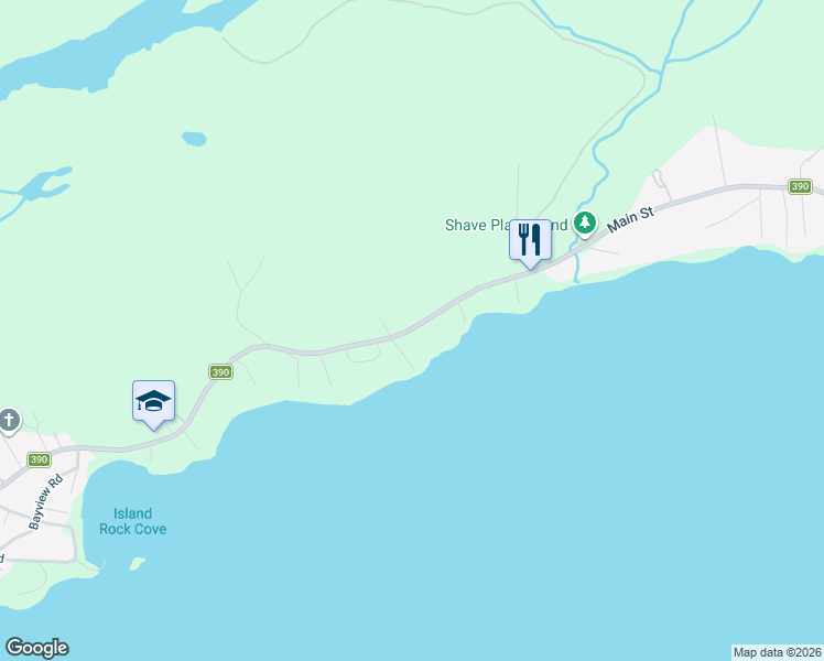 map of restaurants, bars, coffee shops, grocery stores, and more near 362 Main Street in Springdale