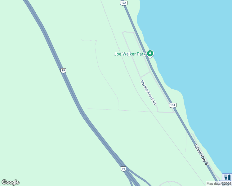 map of restaurants, bars, coffee shops, grocery stores, and more near Country Road in Fanny Bay