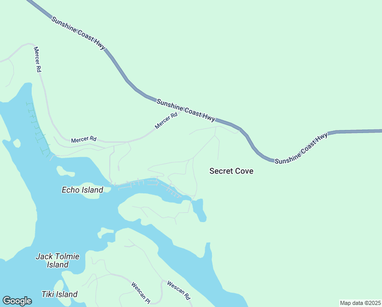 map of restaurants, bars, coffee shops, grocery stores, and more near 5549 Sans Souci Road in Halfmoon Bay