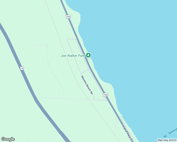 map of restaurants, bars, coffee shops, grocery stores, and more near 6591 Walker Road in Fanny Bay