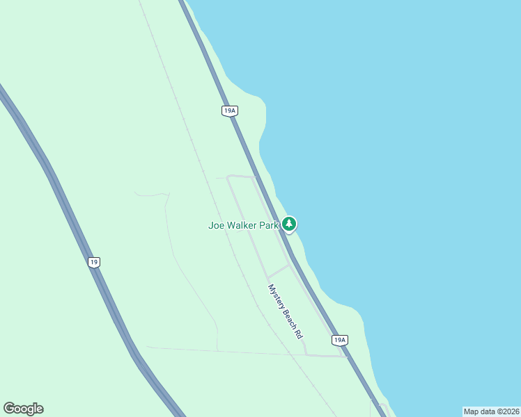 map of restaurants, bars, coffee shops, grocery stores, and more near 6534 Mystery Beach Road in Fanny Bay