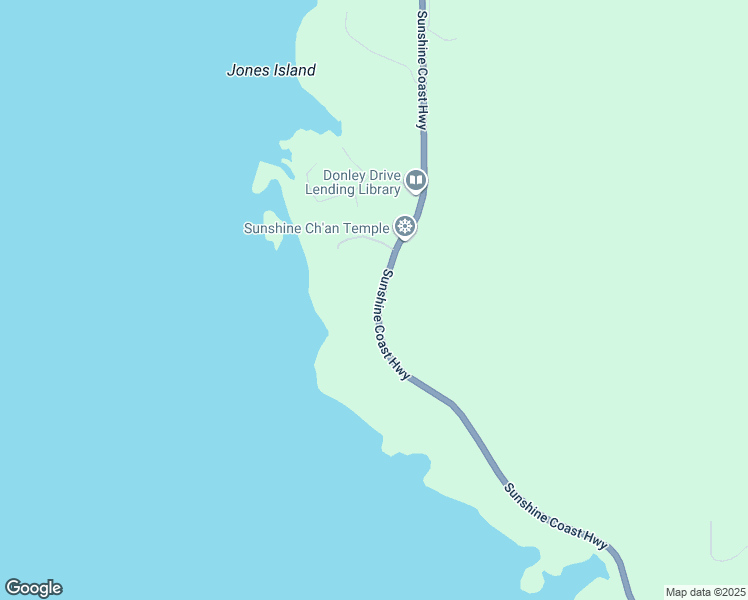 map of restaurants, bars, coffee shops, grocery stores, and more near 11113 Sunshine Coast Highway in Halfmoon Bay