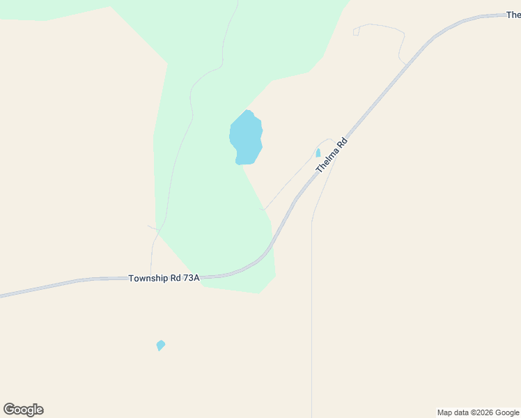 map of restaurants, bars, coffee shops, grocery stores, and more near Township Road 73A in Elkwater