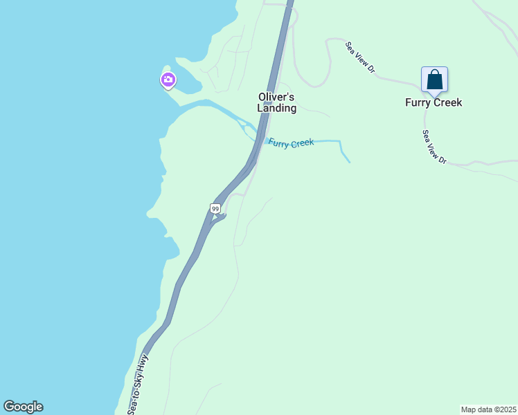 map of restaurants, bars, coffee shops, grocery stores, and more near 700 Ocean Crest Drive in Furry Creek