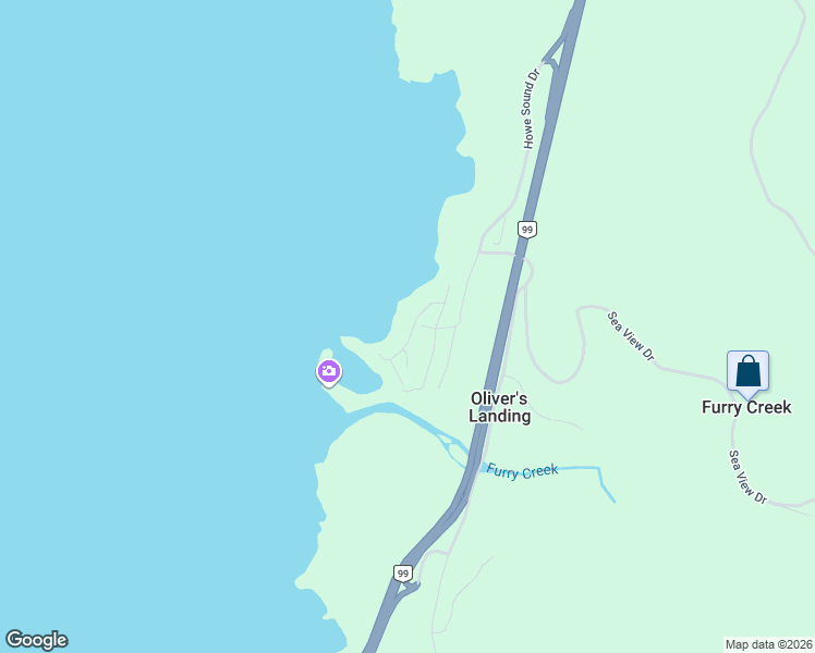 map of restaurants, bars, coffee shops, grocery stores, and more near 15 Beach Drive in Oliver's Landing