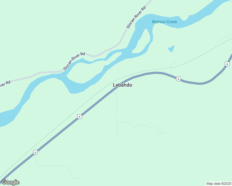 map of restaurants, bars, coffee shops, grocery stores, and more near Pedro Creek Road in Winlaw