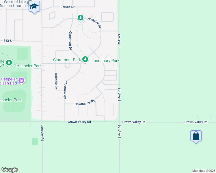 map of restaurants, bars, coffee shops, grocery stores, and more near 8 Cambridge Way in Niverville
