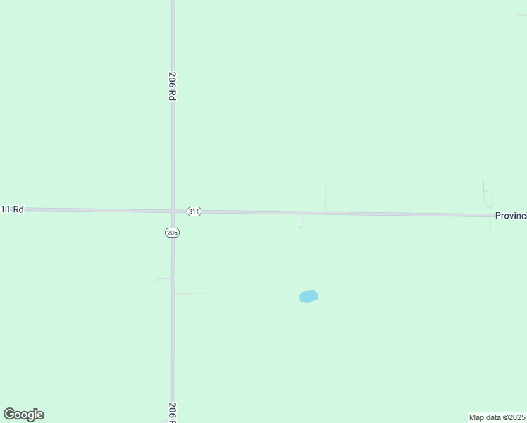map of restaurants, bars, coffee shops, grocery stores, and more near Manitoba 311 in Division No. 2
