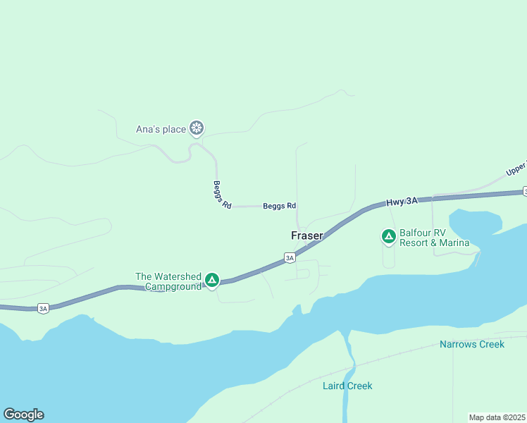 map of restaurants, bars, coffee shops, grocery stores, and more near 7086 Beggs Road in Nelson