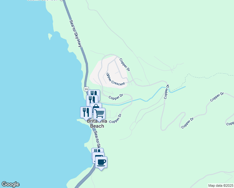 654 Lower Crescent, Britannia Beach BC Walk Score