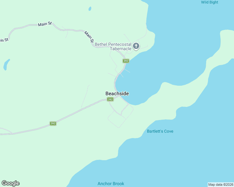 map of restaurants, bars, coffee shops, grocery stores, and more near in Beachside