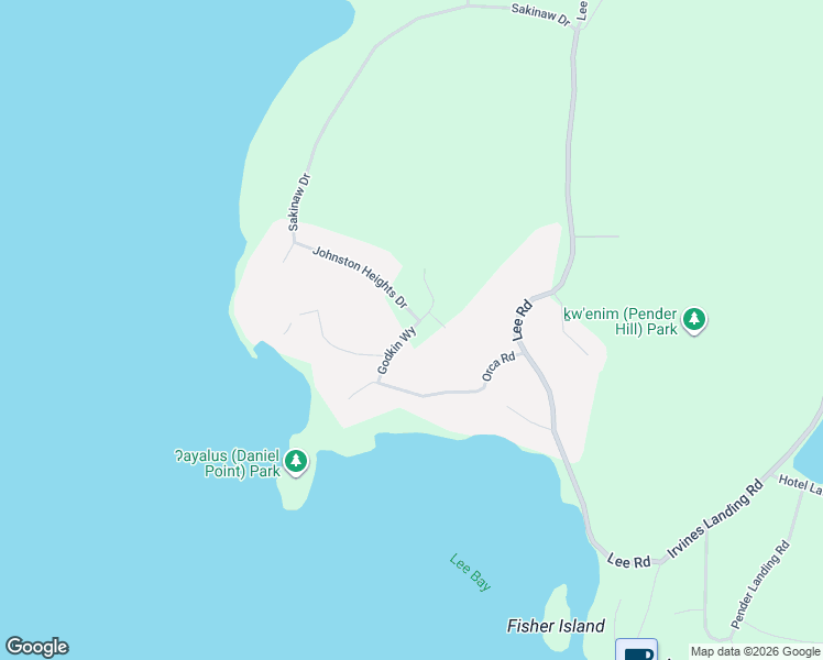 map of restaurants, bars, coffee shops, grocery stores, and more near 13472 Godkin Road in Garden Bay