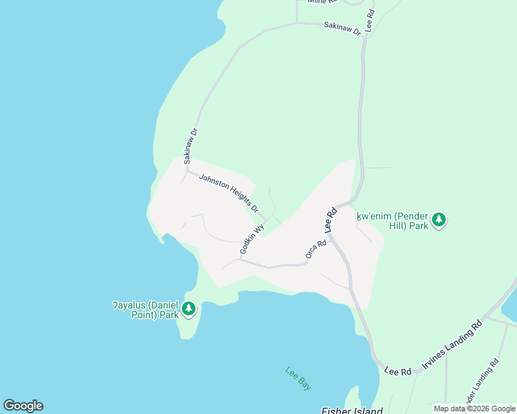 map of restaurants, bars, coffee shops, grocery stores, and more near 4247 Johnston Heights Drive in Garden Bay