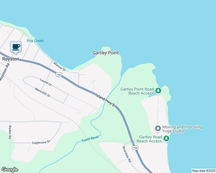 map of restaurants, bars, coffee shops, grocery stores, and more near 4094 Carey Place in Royston