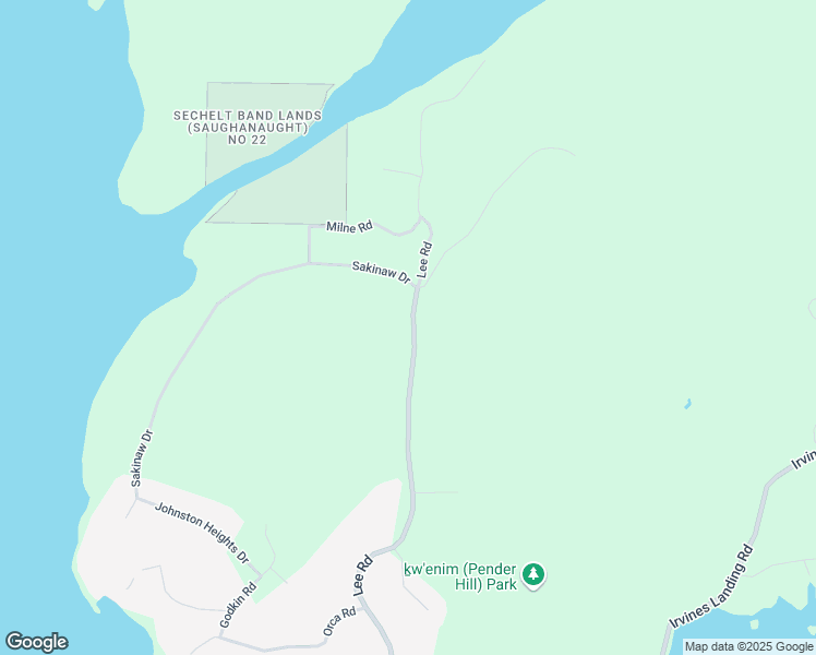 map of restaurants, bars, coffee shops, grocery stores, and more near 13685 Lee Road in Garden Bay