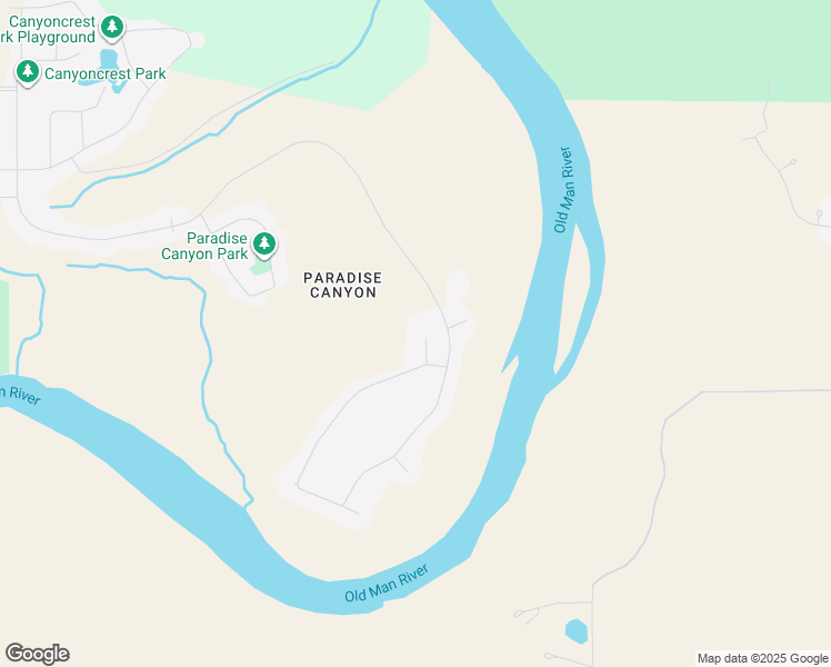 map of restaurants, bars, coffee shops, grocery stores, and more near 21 Canyon Court West in Lethbridge