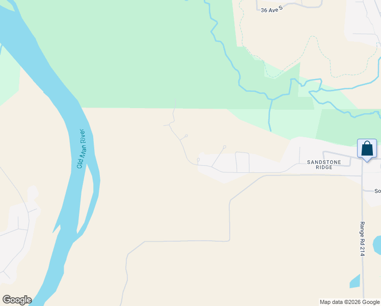 map of restaurants, bars, coffee shops, grocery stores, and more near 500 Gold Canyon Pl S in Lethbridge