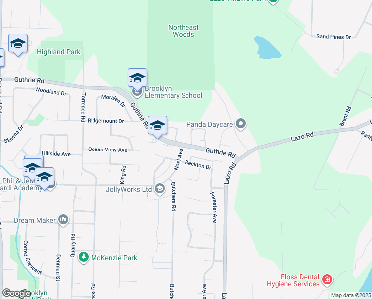 1261 Noel Avenue, Comox BC Walk Score