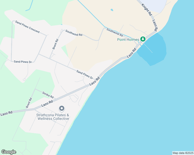 map of restaurants, bars, coffee shops, grocery stores, and more near 570 Lazo Road in Comox