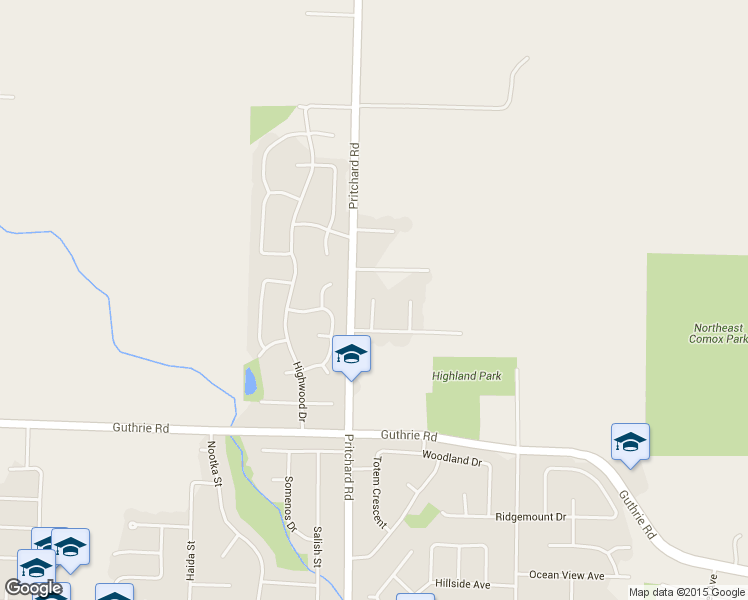 map of restaurants, bars, coffee shops, grocery stores, and more near 818 Highridge Court in Comox