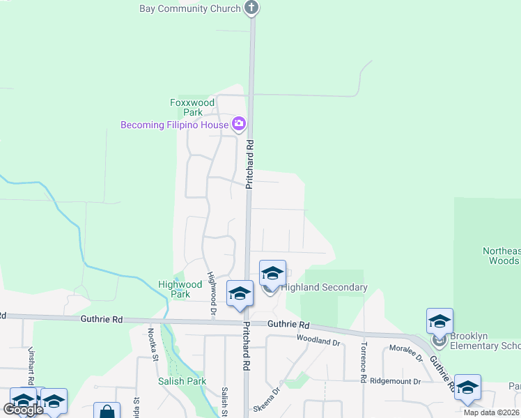 map of restaurants, bars, coffee shops, grocery stores, and more near 818 Highridge Court in Comox