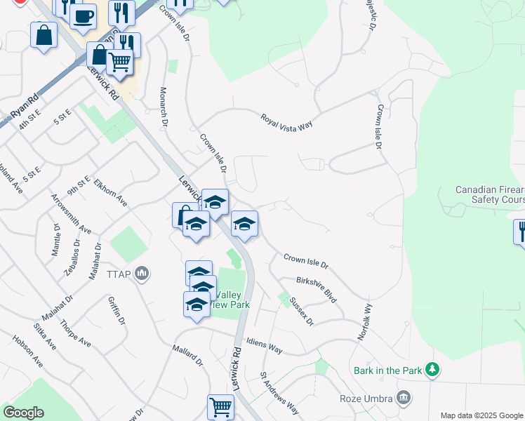 1444 Crown Isle Drive, Courtenay BC Walk Score