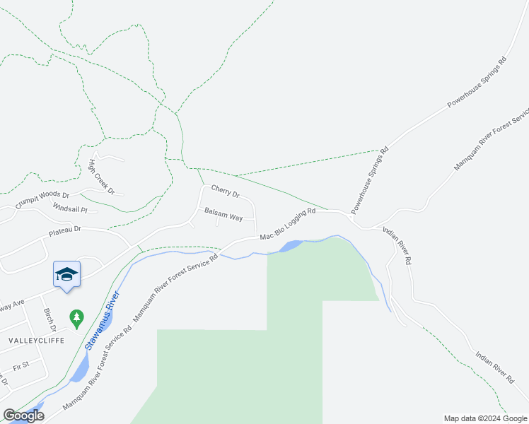map of restaurants, bars, coffee shops, grocery stores, and more near 38618 Cherry Drive in Squamish
