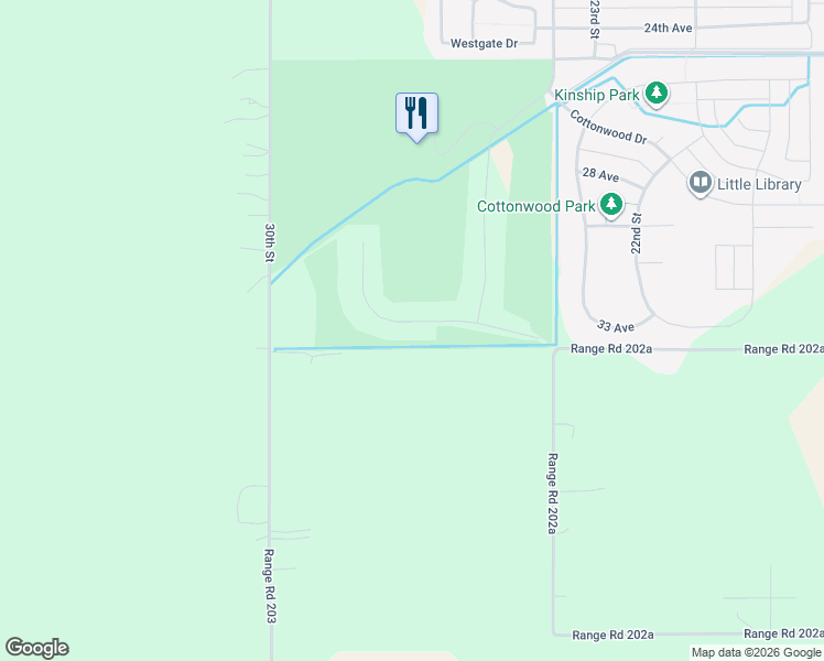 map of restaurants, bars, coffee shops, grocery stores, and more near 229 Fairway Drive in Coaldale