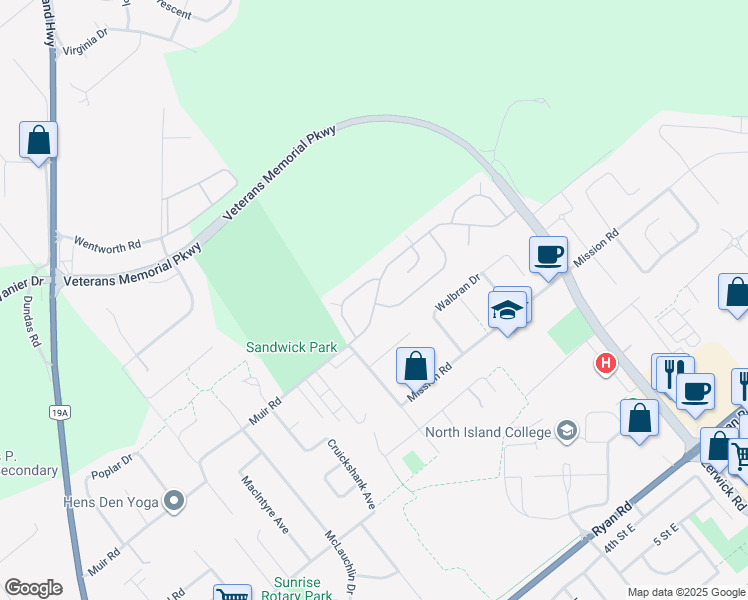 4714 Muir Road, Courtenay BC Walk Score