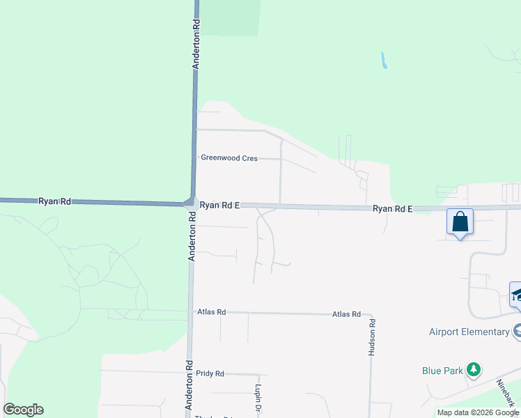 map of restaurants, bars, coffee shops, grocery stores, and more near in Comox