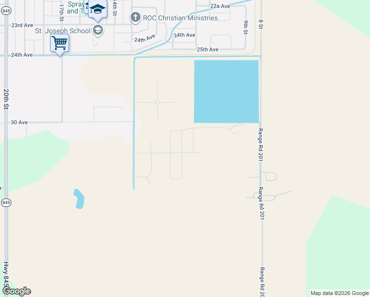 map of restaurants, bars, coffee shops, grocery stores, and more near Spring Street in Cranford